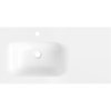 Mexen Vela, beépített mosdó 91 x 46,5 cm, bal oldali, fényes fehér, 25239000L
