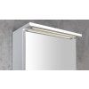 Aqualine, KAWA STRIP konyha LED világítással 90x70x22cm, fehér, WGL90S