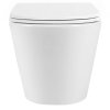 Rea Tito, fali WC-csésze 495x360x355 mm, Tornado NFQ + lassan záródó WC-ülőke, fényes fehér, REA-C6800