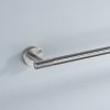 Rea Modern, fürdőszobai törölközőtartó 60 cm, 6603, szálcsiszolt acél, REA-98002