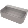 Deante Arnika, gránit munkalap mosdó 605x405x135 mm, szürke, DEA-CQA_SU6S