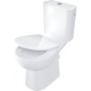 Deante, kombinált WC 635x350x755 mm + WC-ülőke, fehér fényes felülettel, DEA-CDFD6RPS