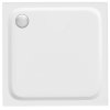 Rea Belmond, akril zuhanytálca 80x80x5 cm, fényes fehér, REA-K4370