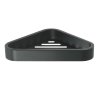 Gedy, SMART sarokpolc, 170x30x170mm, matt fekete, 328314