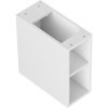 Mexen Box-A, nyitott szekrény polccal 20 cm, matt fehér, 91AX2-0200-470-0-01