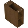 Mexen Box-A, nyitott szekrény polccal 20 cm, diófa, 91AX2-0200-470-0-86