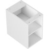 Mexen Box-A, nyitott szekrény polccal 30 cm, matt fehér, 91AX2-0300-470-0-01