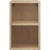 Mexen Box-A, nyitott szekrény polccal 30 cm, tölgyfa, 91AX2-0300-470-0-81