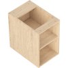 Mexen Box-A, nyitott szekrény polccal 30 cm, tölgyfa, 91AX2-0300-470-0-81