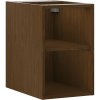 Mexen Box-A, nyitott szekrény polccal 30 cm, diófa, 91AX2-0300-470-0-86