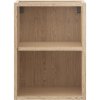 Mexen Box-A, nyitott szekrény polccal 35 cm, tölgyfa, 91AX2-0350-470-0-81