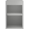 Mexen Box-A, fali szekrény 30 cm, matt szürke, 91AX1-0300-470-1-62