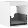 Mexen Box-A, fali szekrény 40 cm, 1 fiók, matt fehér, 91AX0-0400-470-1-01