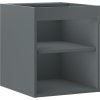 Mexen Box-A, fali szekrény 40 cm, grafit matt, 91AX1-0400-470-1-66