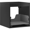 Mexen Box-A, fali szekrény 45 cm, 1 fiók, matt fekete, 91AX0-0450-470-1-71