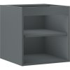 Mexen Box-A, fali szekrény 45 cm, grafit matt, 91AX1-0450-470-1-66