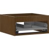 Mexen Box-A, fali szekrény 50 cm, 1 fiók, diófa, 91AX0-0500-235-1-86