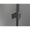 Mexen Lunar L, jobbra nyíló zuhanyajtó 125 cm, 8 mm-es átlátszó üveg, grafit profil, 834SL-125-050-95-00-P