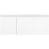 Mexen Orio, fürdőszobaszekrény 120 cm, jobb oldali Otis mosdóval, 1S, 1D, matt fehér, 91A13-12047-3-BBFF01-W18P01