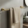 Rea Galo, fürdőszobai törölközőtartó 60 cm, matt arany, REA-88010