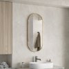 ErgaOvalMirror40x90cmGoldFrame 2