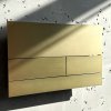Rea, Vezérlőgomb rejtett WC-rendszerekhez T Rea K011A-Q Gold Brush, REA-E0055