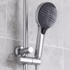Erga Zumba, 3 funkciós kézizuhanyfej, króm, ERG-YKA-BP.ZUMBA-CHR