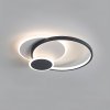 Toollight, LED mennyezeti lámpa + távirányító, APP1709-C, fekete, OSW-04038