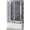 Polysan, DEEP összecsukható zuhanyajtó 1000x1650mm, átlátszó üveg, MD1910