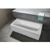 Polysan, EBRO négyszögletes kád 170x75x39cm, fehér, 26711