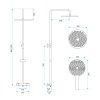 697712 6 rea lungo sprchovy set s termostatom cierna matna rea p6733