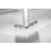 Polysan, LUCIS LINE összecsukható zuhanyajtó 900mm, átlátszó üveg, DL2815