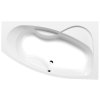 Polysan, MAMBA R aszimmetrikus kád 170x100x44cm, fehér, 77111