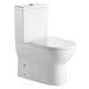 Sapho, JALTA RIMLESS WC kombi csésze tartály öblítőkészlettel, alul / hátul