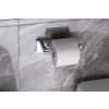 Sapho, X-SQUARE WC-papír tartó fedél nélkül, 180x55x70 mm, króm, XQ702