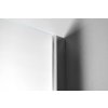 Sapho, WALK-IN fali szerelőfal merevítővel, egyrészes, 900 mm, matt üveg