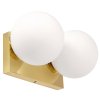 Szerszámlámpa, fali lámpa 2xE27 APP1010-2W, arany, OSW-05556