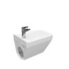 43645 6 cersanit crea wc bidet zavesny hranaty biela k114 010