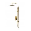 CERSANIT Inverto - podomietková sprchová sada, zlatá, S952-007