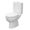 Cersanit PARVA - WC kombi + antibakteriális ülőke, függőleges hulladék, K27-003
