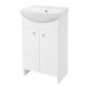 Szafka z umywalka Sati 50 cm biala