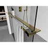 Mexen kiegészítők, polc/törülközőtartó zuhanyparavánhoz (max. 140cm), arany, 800-02-50