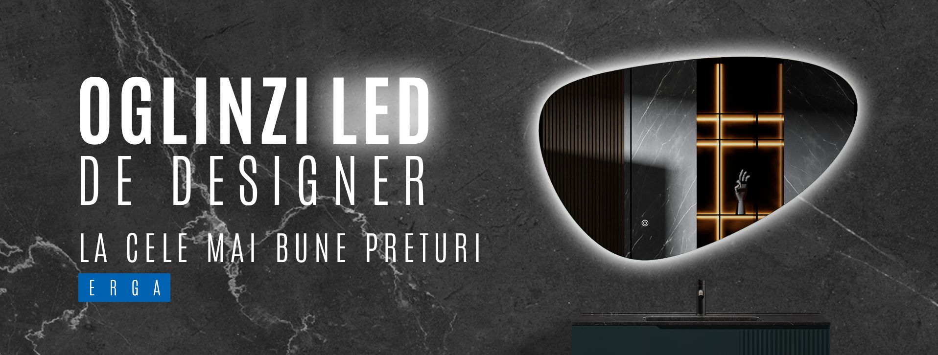 Oglinzi LED pentru baie
