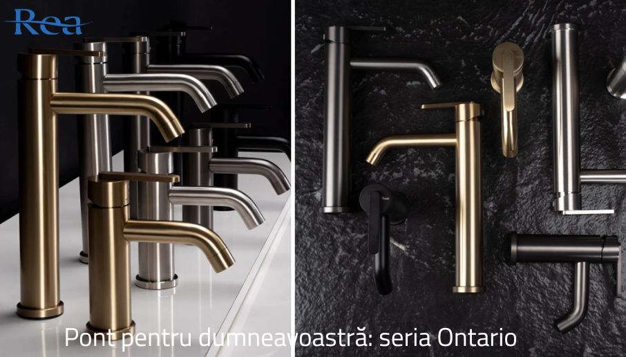 Seria de baterii Rea Ontario: Eleganță modernă și calitate fără compromisuri