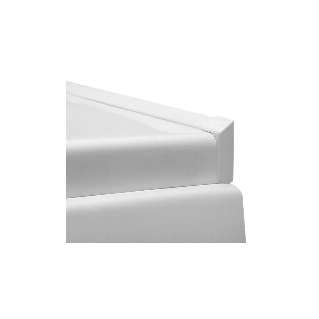 97341 3 polysan krycia lista pre vane a vanicky 2x 1950mm 2x roh 2x zakoncenie biela 91020