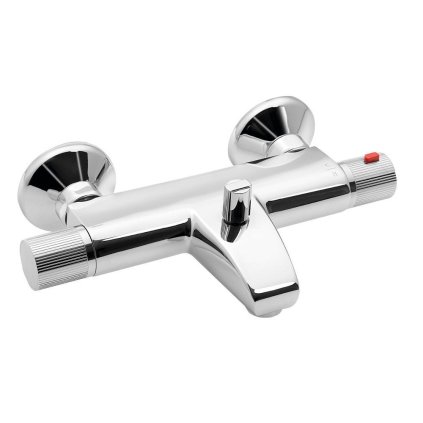 Aqualine, baterie termostatica ACTION pentru baie montata pe perete, crom, MB106