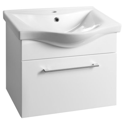 Aqualine, dulap lavoar AKIRA 51,1x42x34cm, alb, AK255
