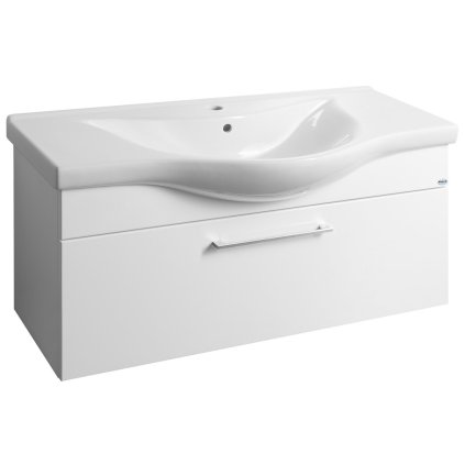 Aqualine, dulap lavoar AKIRA 96x42x34cm, alb, AK210