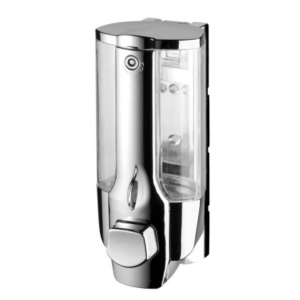 Aqualine, dozator de săpun lichid pentru agățat 350 ml, crom, 72075