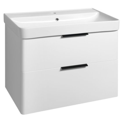 Aqualine, dulap lavoar DENEB 77,3x55x43,5cm, alb mat, DN280
